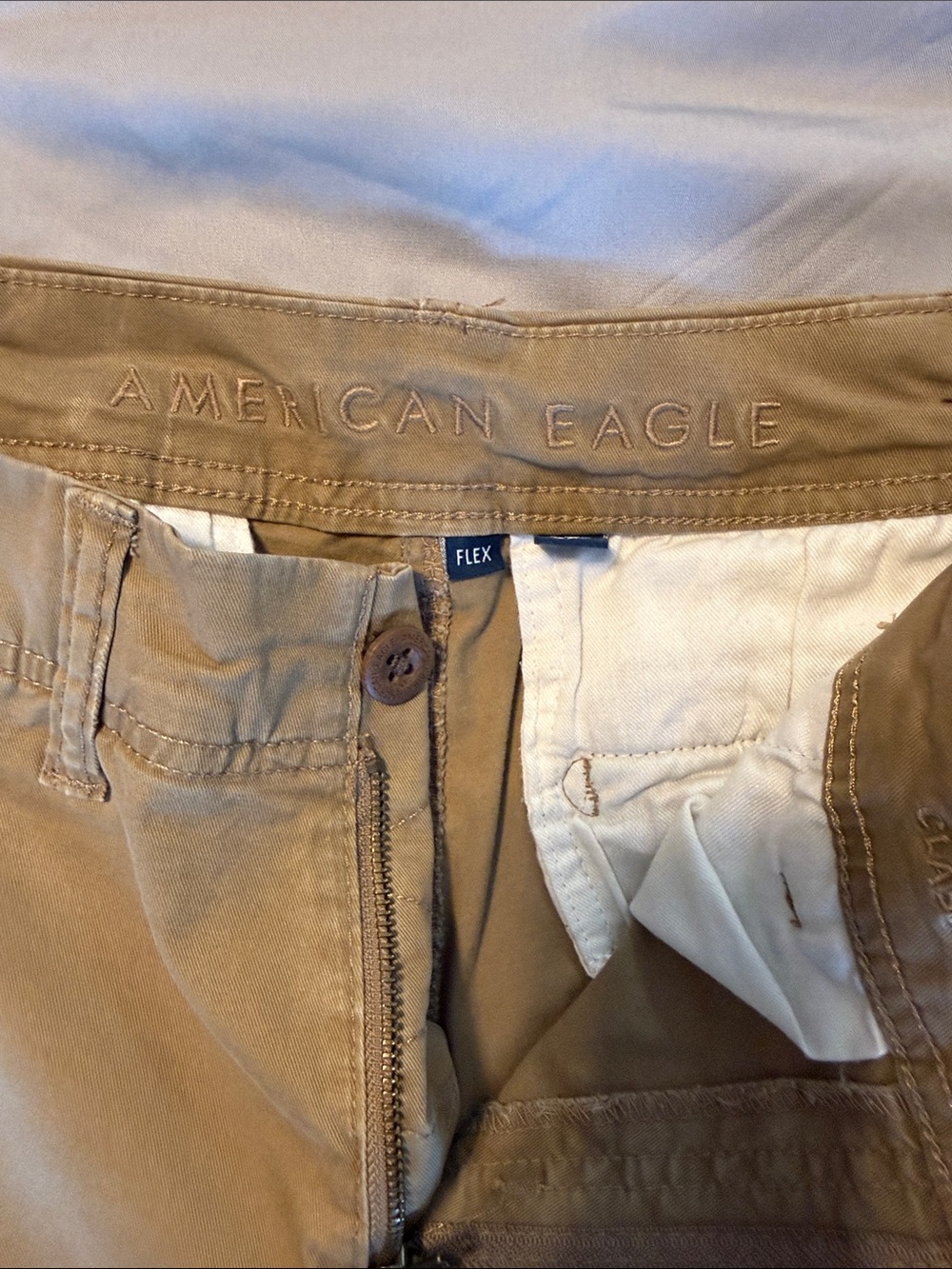 American Eagle Outfitters Men’s Flex Chinos - Khaki